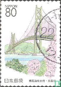 Hang bridges in Tokushima and Hyogo