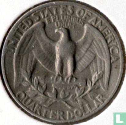 United States ¼ dollar 1971 (without letter) - Image 2