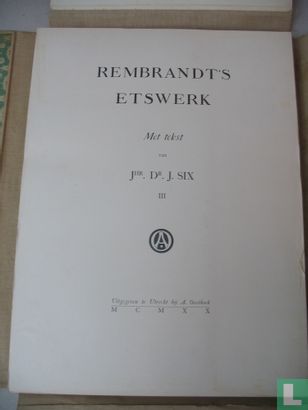 Rembrand's etswerk - Bild 3