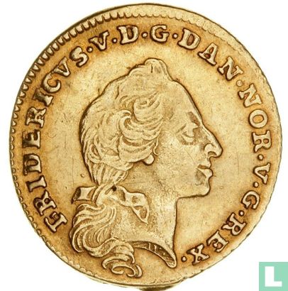 Denemarken 12 mark 1762 - Afbeelding 2