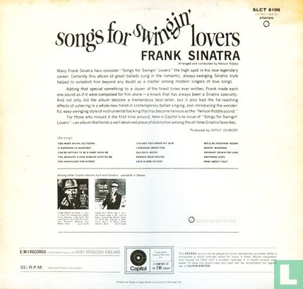 Songs for Swingin' Lovers! - Afbeelding 2