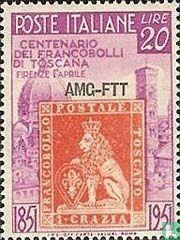100 years of Tuscan stamps