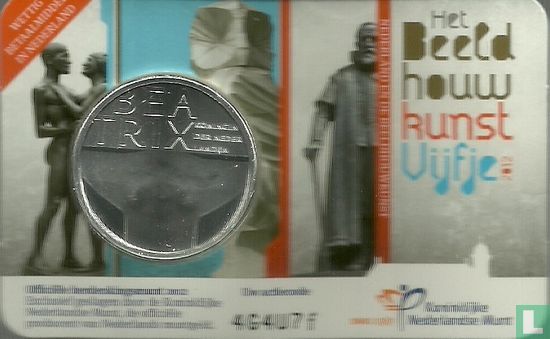 Nederland 5 euro 2012 (coincard) "Beeldhouwkunst" - Afbeelding 2