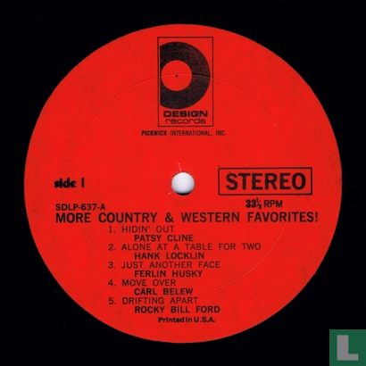 More Country & Western Favorites! - Image 3