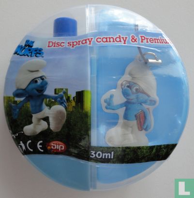 Disc spray candy & Premium - Brilsmurf