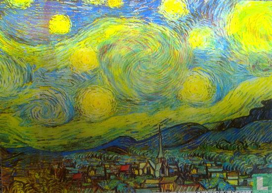 De Sterrennacht  (3-D ) Vincent van Gogh - Bild 1