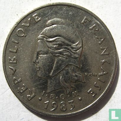 Polynésie française 10 francs 1983 - Image 1
