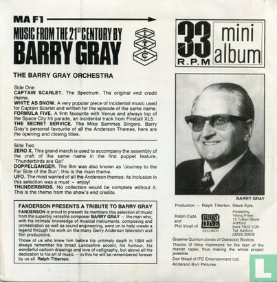 Music from the 21st century by Barry Gray - Afbeelding 2