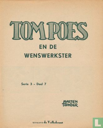 Tom Poes en de wenswerkster - Afbeelding 3