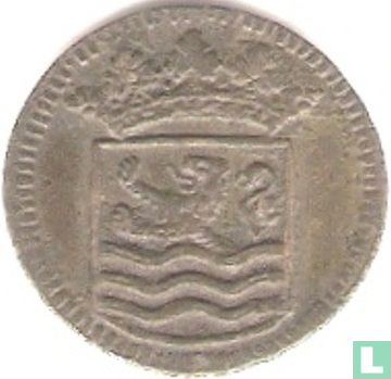 VOC 1 duit 1735 (Zeeland) - Afbeelding 2