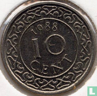 Suriname 10 Cent 1988 - Bild 1