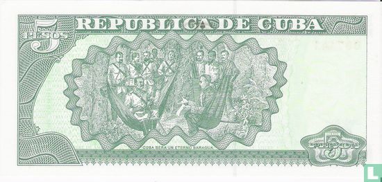 Cuba 5 Pesos  - Afbeelding 2