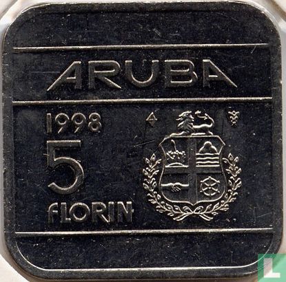 Aruba 5 Florin 1998 - Bild 1