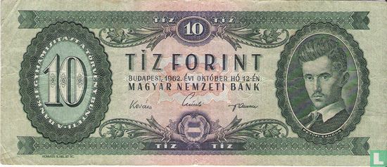 Ungarn 10 Forint 1962 - Bild 1
