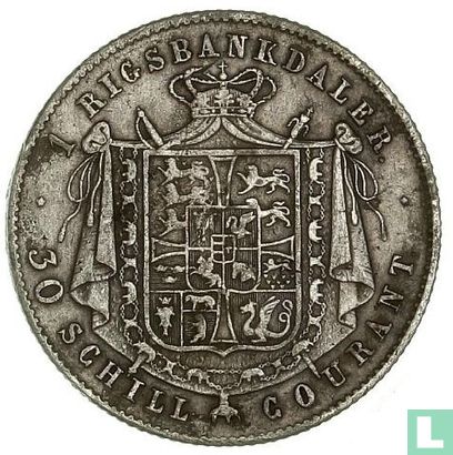 Denemarken 1 rigsbankdaler 1844 - Afbeelding 2