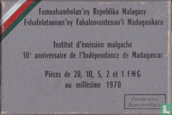 Madagaskar jaarset 1970 - Afbeelding 2