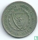 Cyprus 25 mils 1973 - Afbeelding 1
