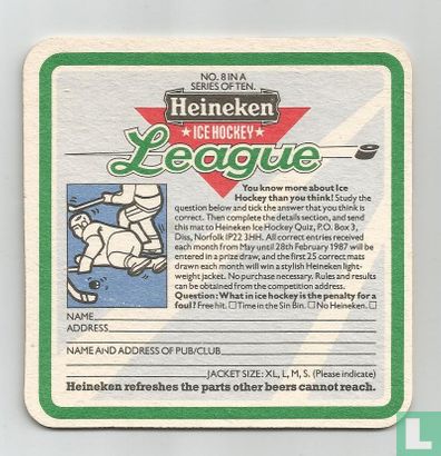 Lager Beer / Ice Hockey League (8) - Afbeelding 1