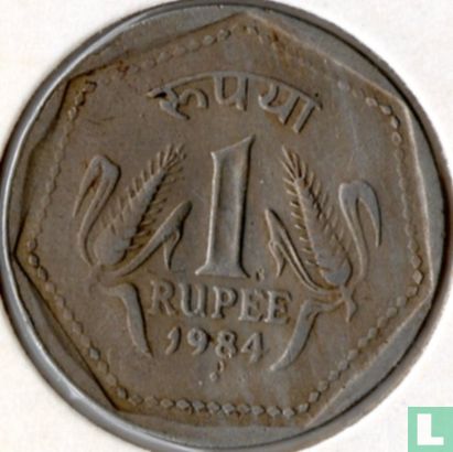 Inde 1 roupie 1984 (Bombay) - Image 1