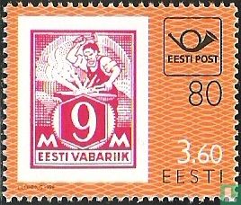 80 Jahre der estnischen Post