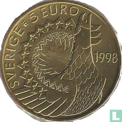 Zweden 5 Euro 1998 "Anders Zorn" - Afbeelding 1