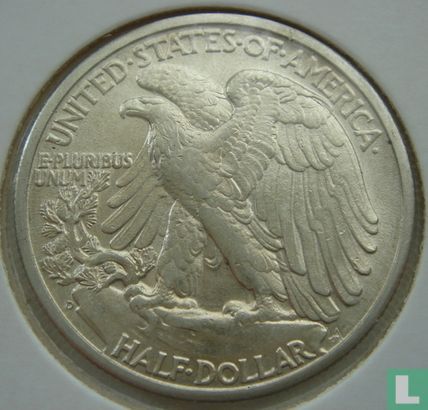 Vereinigte Staaten ½ Dollar 1944 (D) - Bild 2