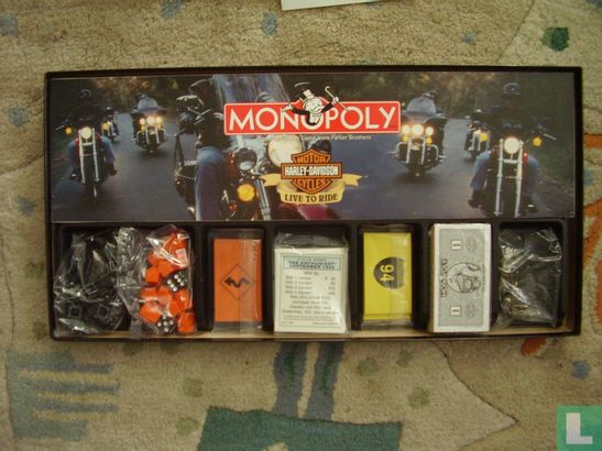 Monopoly Harley Davidson live to ride edition - Image 3