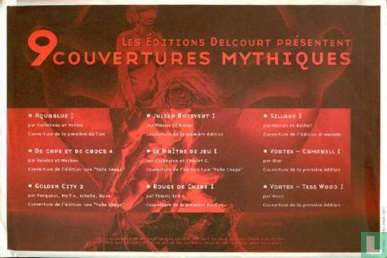 9 Couvertures mythiques
