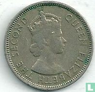 Malaisie et Bornéo Britannique 20 cents 1954 - Image 2