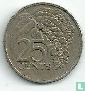 Trinidad en Tobago 25 cents 1976 (zonder REPUBLIC OF) - Afbeelding 2