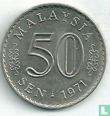 Malaysia 50 sen 1971 - Image 1