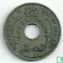 Afrique de l'Ouest britannique ½ penny 1935 - Image 2