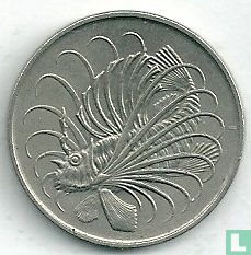 Singapour 50 cents 1971 - Image 2