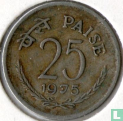India 25 paise 1975 (Calcutta) - Afbeelding 1