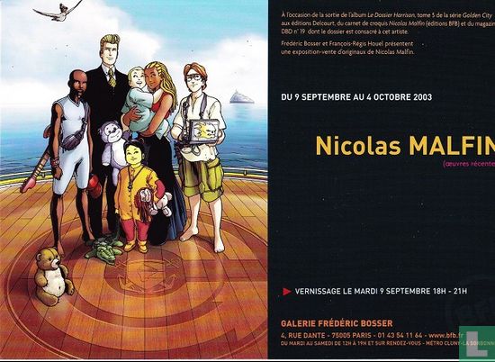 Nicolas Malfin - œuvres récentes
