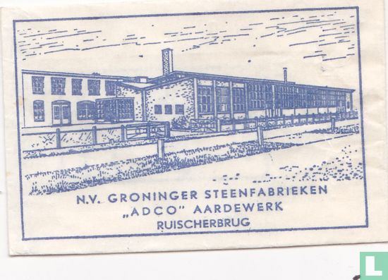 N.V. Groninger Steenfabrieken "Adco" Aardewerk  