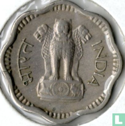 India 10 naye paise 1962 (Calcutta) - Afbeelding 2