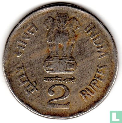 Inde 2 roupies 2000 (Hydarabad) - Image 2