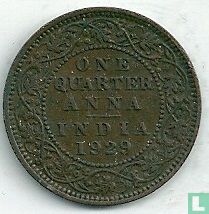 Brits-Indië ¼ anna 1929 - Afbeelding 1