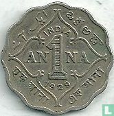 Brits-Indië 1 anna 1929 - Afbeelding 1