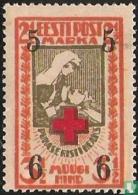 Rode Kruis, met opdruk