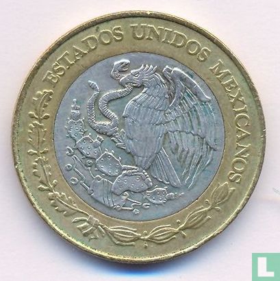 Mexico 20 nuevos pesos 1993 - Afbeelding 2