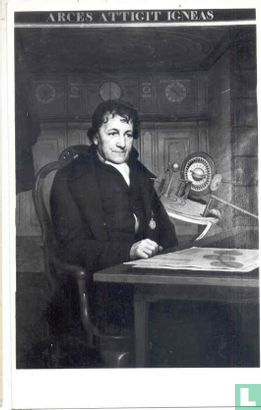 Portret van Eise Eisinga door Willem Bartel v.d.Kooi