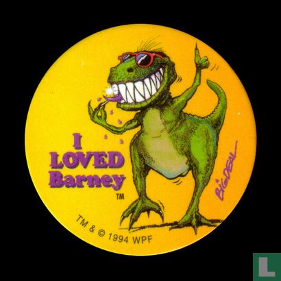 I loved Barney - Afbeelding 1
