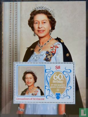Reine Elizabeth II-60e anniversaire