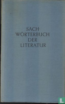 Sachworterbuch der Literatur - Afbeelding 1