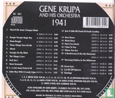 The Chronological Gene Krupa and his Orchestra 1941  - Image 2