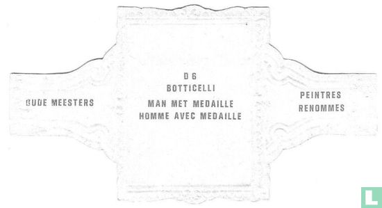 Botticelli - Man met medaille - Image 2