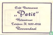 Café Restaurant "Petit"