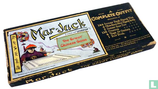 Mah Jongg Amerikaans Algemeen Platte kartonnen doos 'Mar-Juck' - Bild 1
